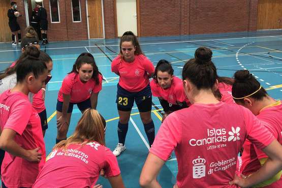 El filial del Teldeportivo sale goleado de Madrid en su estreno en Segunda (8-2)/TA.